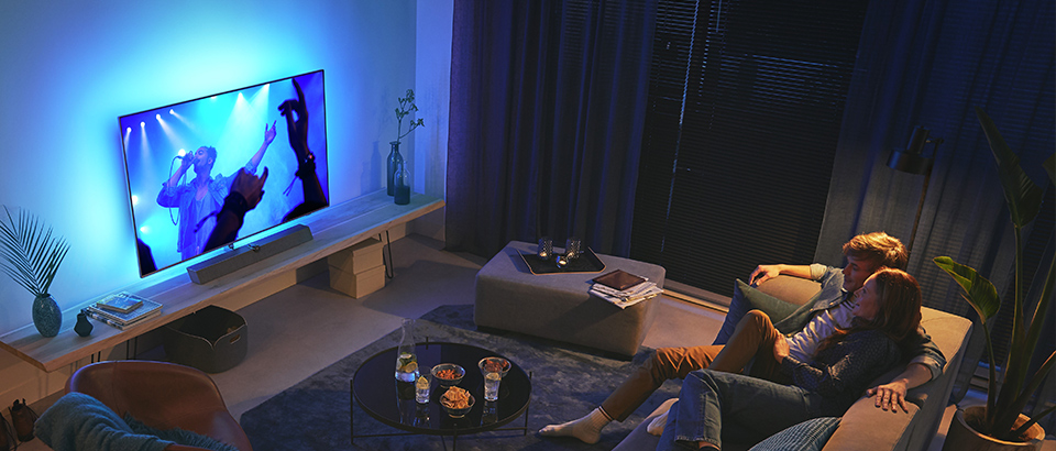 Телевізор Philips з Ambilight | Найкращий телевізор для музики